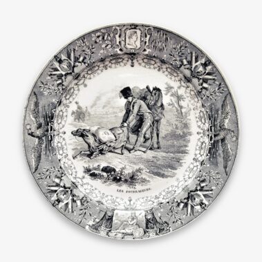 Französischer Andenkenteller Nr. 6, © Rudolf Rossak