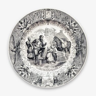 Französischer Andenkenteller Nr. 7, © Rudolf Rossak