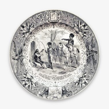 Französischer Andenkenteller Nr. 11, © Rudolf Rossak