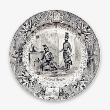 Französischer Andenkenteller Nr. 12, © Rudolf Rossak