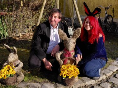 Ostermarkt im Napoleon- und Stadtmuseum Deutsch-Wagram, Liebevoll organisiert von Franz Spehn und Anita Kamaryt