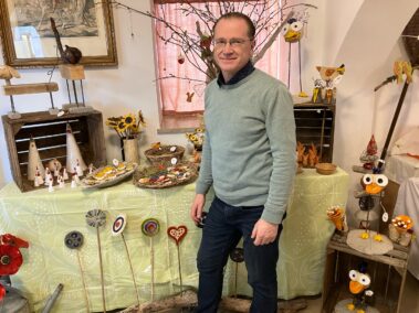 Ostermarkt im Napoleon- und Stadtmuseum, Mag. Michael Wenzel - Keramikprodukte