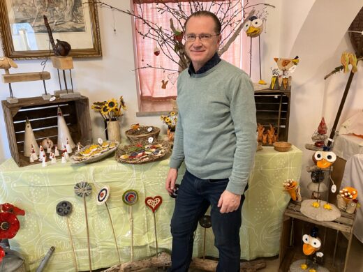 Ostermarkt im Napoleon- und Stadtmuseum, Mag. Michael Wenzel - Keramikprodukte