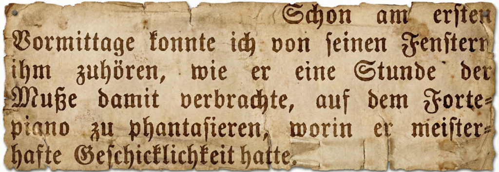 Buchauszug: Karl August Varnhagen von Ense