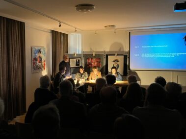 Die Grundherschaften von Deutsch-Wagram, Vortrag von Alfred Mühl und seinem Team im Erzherzog Carl-Saal. © Mag. Franz Spehn