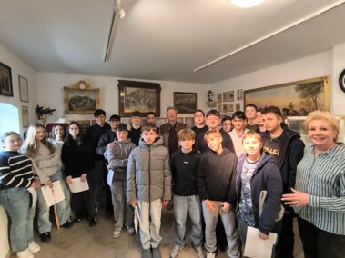 Geschichtsunterricht im Napoleonmuseum NMS Deutsch-Wagram, Klasse 3b