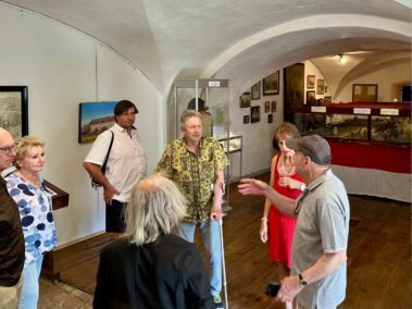 Historischer Schüttkasten in Essling. Besuch des Museums. © Christian Matula