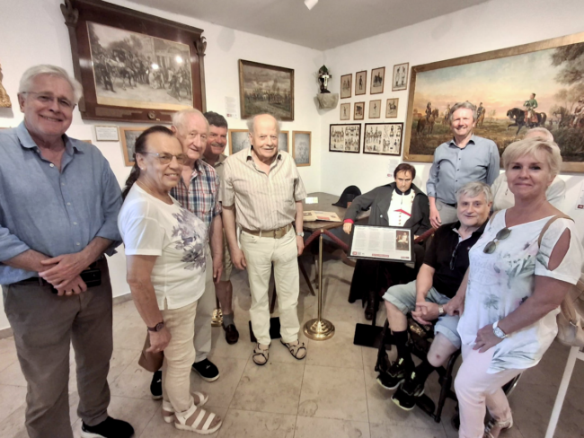 Hochkarätiger Besuch im Napoleon- und Stadtmuseum