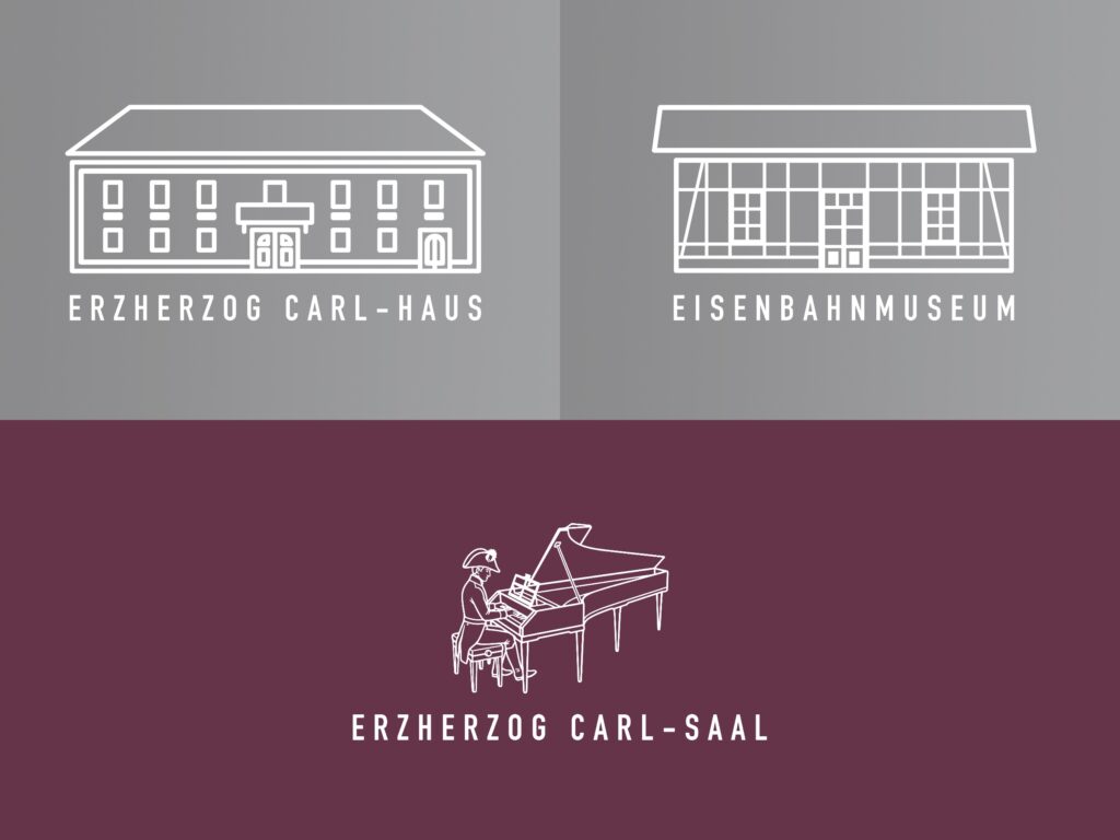 Line Arts Sujet 01 Line-Art Grafiken für das Museum Deutsch-Wagram