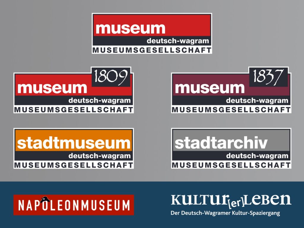 Logos der Museen in Deutsch-Wagram Logos der Museen in Deutsch-Wagram