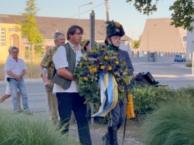 Wagramer Historientage 2026 – Feierliche Kranzniederlegung beim Denkmal der Schlacht bei Wagram