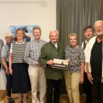 Offizielles Gruppenfoto im Erzherzog Carl-Saal. Film "Gänserndorf – Ein Bezirk von oben". © Brigitte Avunduk