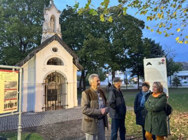 Monumentalkapelle im Dr.-Sahulka-Park. Geschichts- und Stadtführung mit Fritz Quirgst am 11.09.2026, © Christian Matula